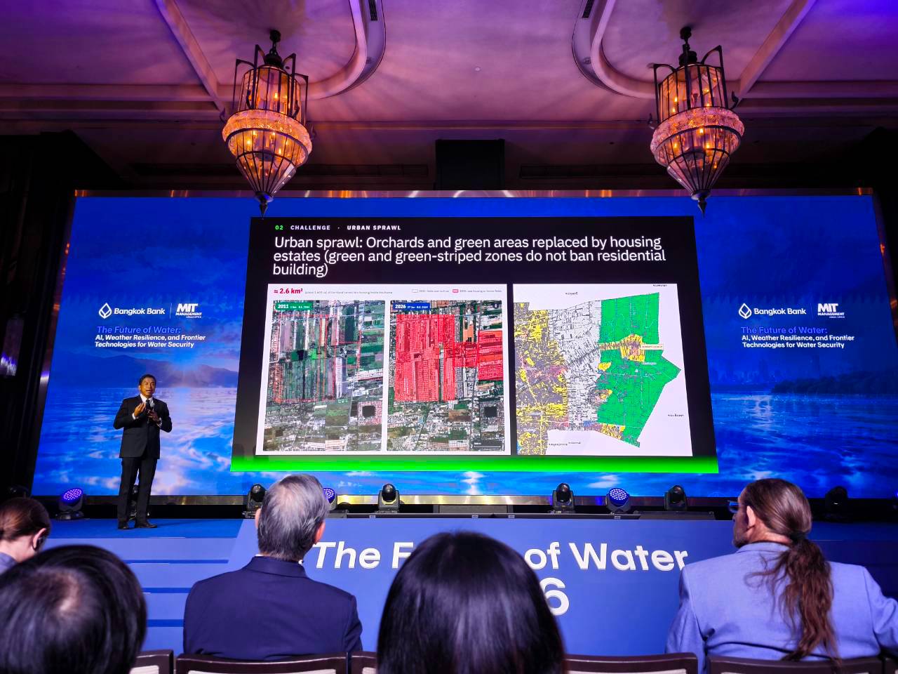 title - ส.ป.ก. เข้าร่วมการเสวนา ในหัวข้อ The Intersection of Forest, Water, and Agriculture: Challenges and Opportunities ภายใต้งาน The Future of Water: AI, Weather Resilience, and Frontier Technologies for Water Security